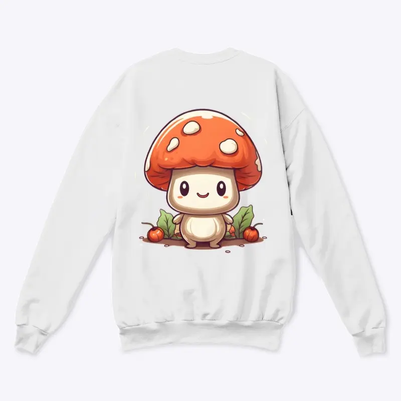 Cute Mushroom Unisex Sweatshirt