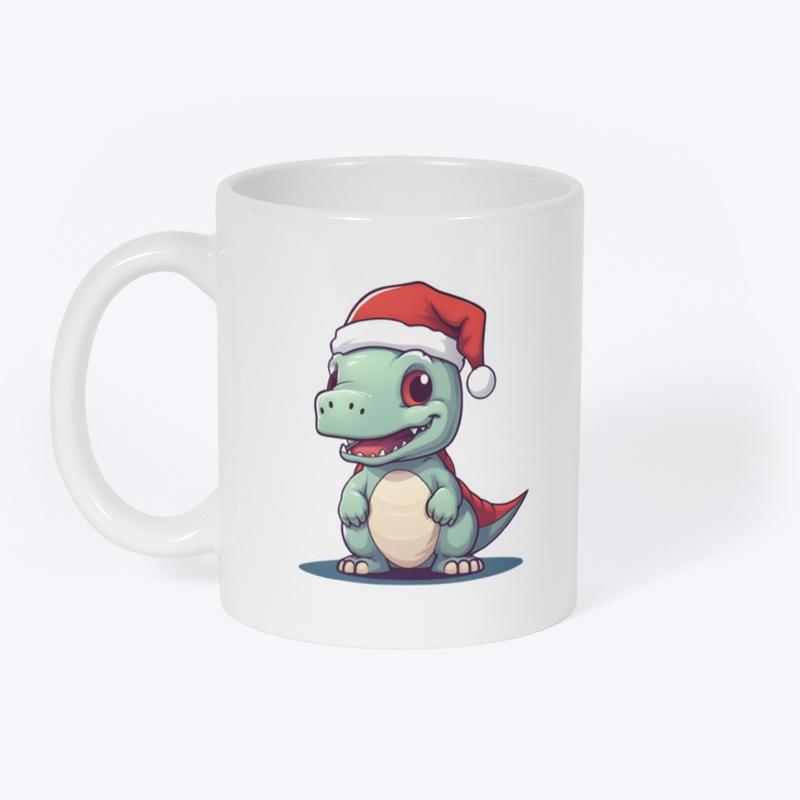 Dino Santa Mug